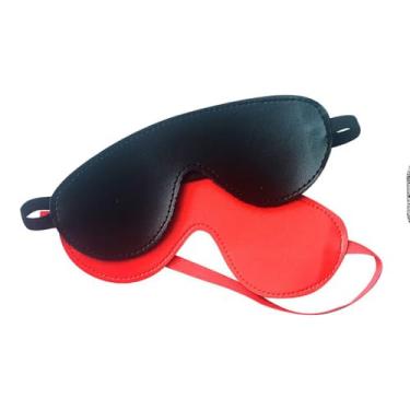 Imagem de Máscara Fantasia Estilo Venda, PU, Tamanho Único, 19.5 cm x 7.0 cm, Preta, Sexy