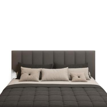 Imagem de 30 Cabeceira Estofada Completa Adesiva em Modulos 40X30 para Cama de Solteiro Casal Queen King(CHUMBO,KIT 6 PEÇAS)