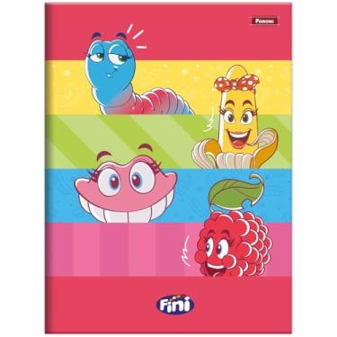 Imagem de Caderno Fini FORONI Universitário BROCHURA - 80 Folhas (Listras)