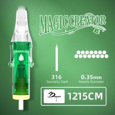 Imagem de Cartucho de Tatuagem com Encaixe Universal MagicCreator 5 unidades - M