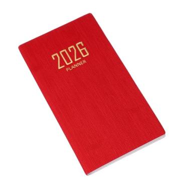 Imagem de PATIKIL Caderno planejador diário 2026, 17,3 x 9,7 cm, 64 folhas sem data para fazer listas de tarefas diárias, semanais, mensais, caderno de bolso para escritório, casa, estudo, trabalho, remoção de