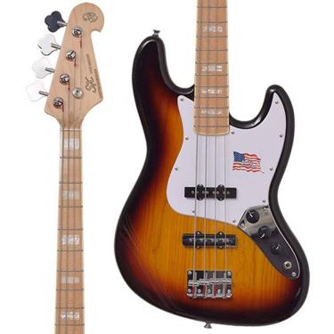 Imagem de Contrabaixo SX SJB75 4 Cordas 3-Tone Sunburst