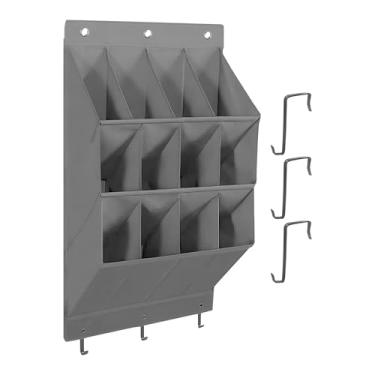 Imagem de Organizador De Sapatos Para Porta - Organizadora com 12 Bolsos para Brinquedos | Armazenamento Pendurado De Armário,Para Apartamento Quarto Dormitório Berçário Escritório Garagem Estudantes