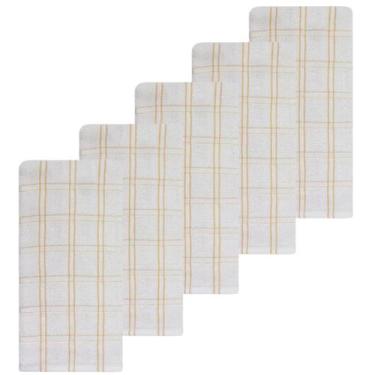 Imagem de Kit 5 Panos De Prato Camesa Chess 45 x 65 cm, BRBG