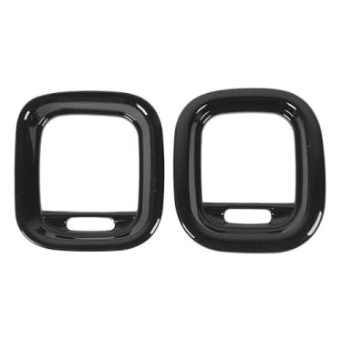 Imagem de aqxreight Tampa Lateral da Saída de Ar do Console Central do Carro Painel Lateral Ar Condicionado Painel de Ventilação Decoração Substituição da Estrutura para RT SXT 2015 a 2023 Estilo de Fibra de
