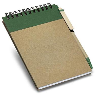 Imagem de Caderneta Pocket Eco com Caneta 10x14cm 60 Folhas Topget (Verde)