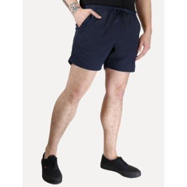 Imagem de Short Foxton Masculino Linho Pier Casual Azul Marinho-Masculino