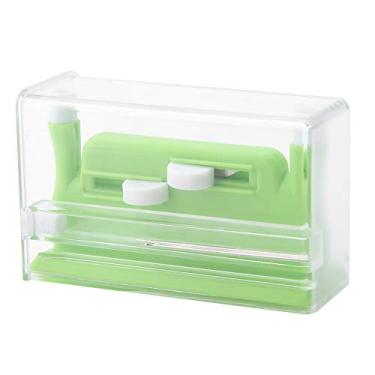 Imagem de Generic Ferramenta de Inserção de Enfiador de Agulha Manual de Furo Duplo para Máquina de Costura, Enfiador de Agulha Manual de Plástico Durável para Enfiamento e Inserção de , Adequado para Pessoas Com Problemas de Enfiamento, Plástico Verde, 1 Peça