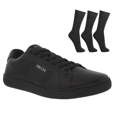 Imagem de Kit Sapatênis Ferracini Lexus Masculino + 3 Pares-Masculino