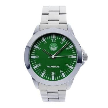 Imagem de Relógio Palmeiras Casual Aço Masculino Sep23-003-3 - Palmeiras Oficial