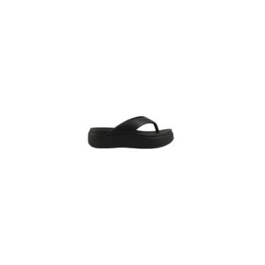 Imagem de Chinelo Piccadilly Anabela Marshmallow, Preto, 36
