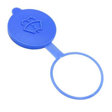 Imagem de Click&Fit Tampa do reservatório de fluido do lavador de para-brisa compatível com Nissan - a tampa da garrafa do tanque de água do carro substitui 28913JM01A, preta