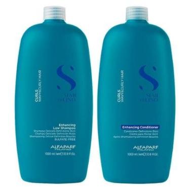 Imagem de Kit Alfaparf Milano Professional Semi Di Lino Curls Profissiional - Shampoo e Condicionador-Unissex