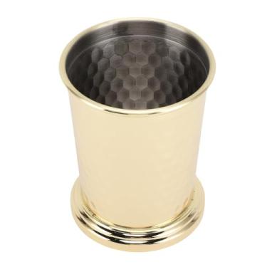 Imagem de Zerodis Copo de Aço Inoxidável 304, Copos e de água Com Acabamento Brilhante, de Coquetel Inquebrável, de Cerveja, Bebidas, de Metal para Bebidas, Suprimentos para Bares de Festas (Banhado a Ouro)
