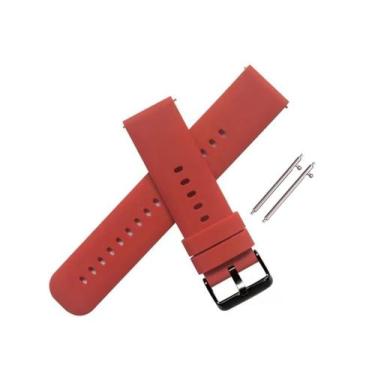 Imagem de Pulseira Silicone Wawe 16mm, 18mm, 20mm, 22mm, 24mm, 26mm - Poolsy, Ve