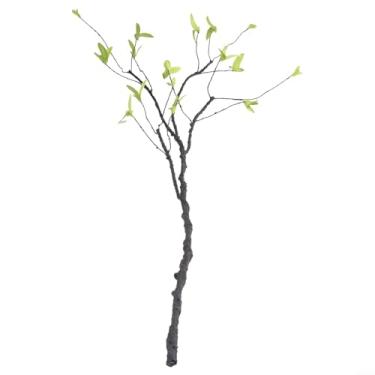 Imagem de Simulação de plantas artificiais de videira seca, ramo de árvore, flexível, dobrável, 95 cm de comprimento, ramo artificial para arranjos de flores DIY e decoração de casa, festa de Halloween
