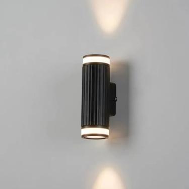 Imagem de Sanpyl Luz Montada na Parede do Diodo Emissor de Luz, Lâmpada do Arandela da Parede de 12w 3000k, Dispositivo Elétrico de Iluminação Exterior à Prova de (2 tipos de COB)