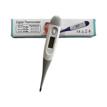 Imagem de Termômetro Digital De Ponta Macia Para Kit De Primeiros Socorros Domés