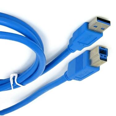 Imagem de Cabo Usb Para Scanner 3.0 Usb A X Usb B 2 Metros Turbo