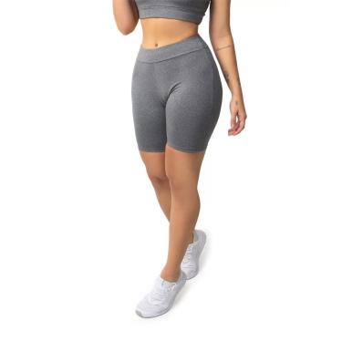Imagem de Bermuda Feminina Fitness Para Academia Suplex Cintura Alta-Feminino