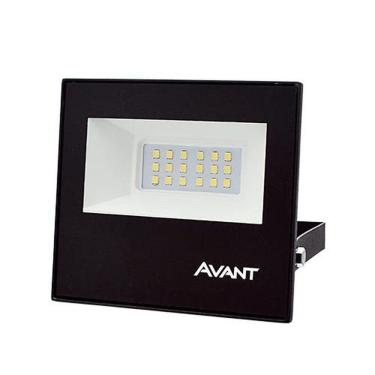 Imagem de Refletor Led Slim 20w 6500k Bivolt - Iluminação Externa E Segurança