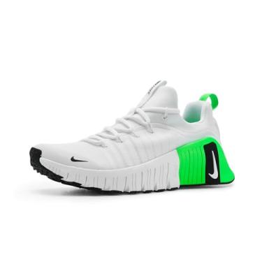 Imagem de Nike Tênis masculino Free Metcon 6, Branco/Preto/Verde Strike/Preto, 42
