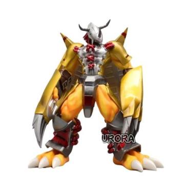 Imagem de Figuras De Ação PVC De 20cm Do Anime Digimon War Greymon Garurumon, Mo
