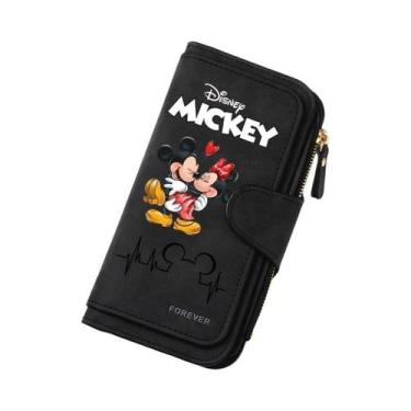 Imagem de Carteira Feminina Mickey Minnie, Bolsa Para Cartões E Moedas, Presente