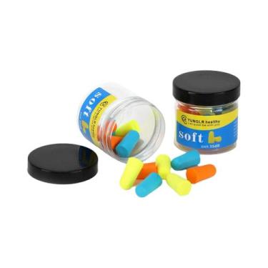 Imagem de Protetores Auriculares De Espuma Com Redução De Ruído Para Dormir, Iso