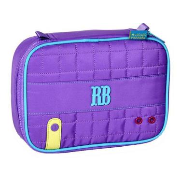 Imagem de Estojo Rebecca bonbon RB BOX Grande Quadrado RB26240 Cor:Lilas, Lilás