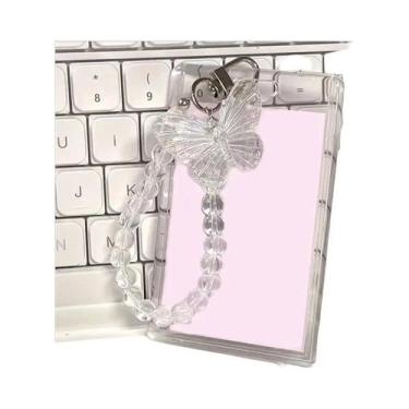 Imagem de Porta-Cartões De Acrílico Em Forma De Borboleta De Cristal De 3 Polega