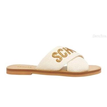 Imagem de Rasteira Schutz De X Branco-Feminino