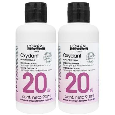 Imagem de Loreal Kit 2 Água Oxigenada 20 Volumes 90 ml - Loreal professionnel