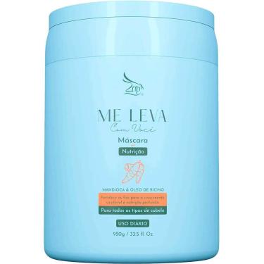 Imagem de Zap Me Leva Com Você - Máscara Nutrição Mandioca E óleo De Rícino 950g