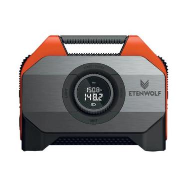 Imagem de Compressor De Ar Portátil De Cilindro Duplo 19200 mAh, Inflador De Pne