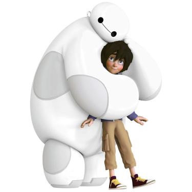 Imagem de Enfeite de Natal Hallmark Keepsake Disney Big Hero 6 10º Aniversário Hiro e Baymax, Plástico 7,4x10,1x6,7 cm