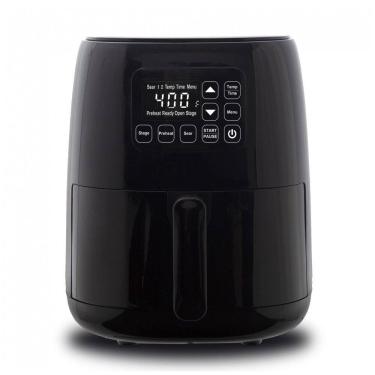 Imagem de Fritadeira Elétrica Air Fryer 2,5L Nuwave Brio Preta Controles Digitais Linear T 1500W 110V