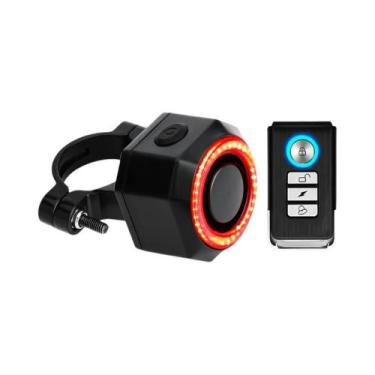 Imagem de Lanterna Traseira De Bicicleta À Prova d'Água, Recarregável via USB, C