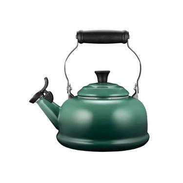 Imagem de CHALEIRA LE CREUSET TRADICIONAL 1,6L COM APITO EM AÇO ESMALTADO VERDE ARTICHAUT 40104027950000