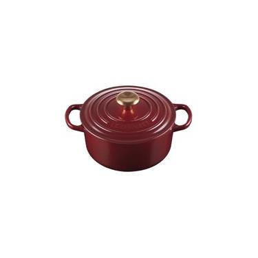 Imagem de PANELA REDONDA LE CREUSET 24CM SIGNATURE FERRO ESMALTADO VERMELHO RHONE 21177249494441