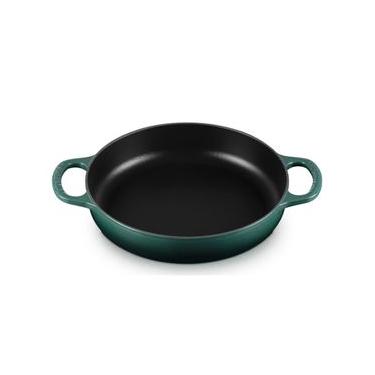 Imagem de PANELA REDONDA LE CREUSET EVERYDAY SIGNATURE 28CM EM FERRO FUNDIDO VERDE ARTICHAUT 2033...