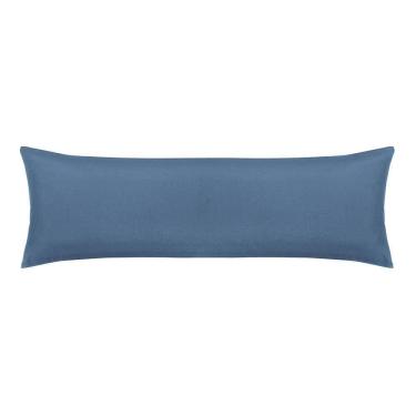 Imagem de Fronha Super Body Pillow Altenburg Toque Acetinado Azul Dimensão