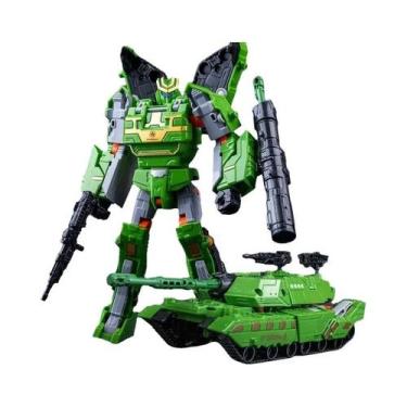 Imagem de Brinquedo Robô Transformável Mecha Para Crianças, Modelo De Carro Tanq