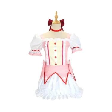 Imagem de Fantasia Completa Homura Akemi Madoka Magica Puella Magi Cosplay - Uni