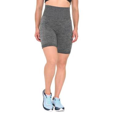 Imagem de Shorts Knit Olympikus Feminino, Cinza, P