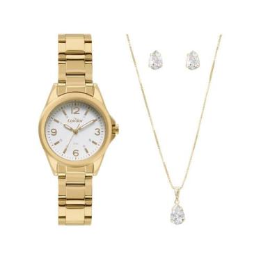 Imagem de Relógio Feminino Condor Analógico Co36mvv/K4b Dourado - TECHNOS