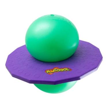 Imagem de Brinquedo Pogobol Pula Pula Estrela Infantil, Verde