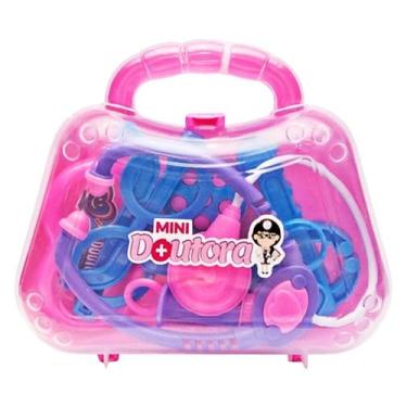 Imagem de Brinquedo Mini Doutora Conjunto Médico Rosa1268 - Pakiplast