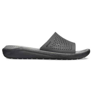 Imagem de Chinelo crocs literide slide black/slate grey-Unissex