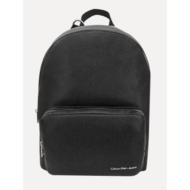 Imagem de Mochila Calvin Klein Jeans Masculina Lateral Re Issue Logo Preta-Masculino